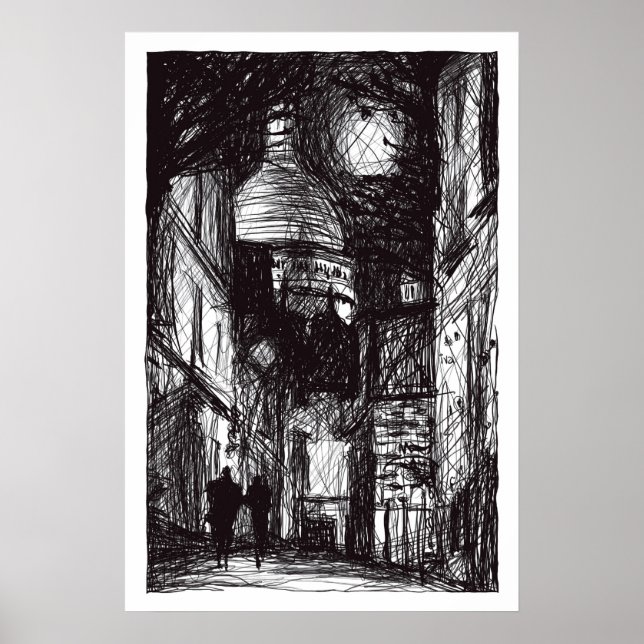 Póster Montmartre I (Frente)