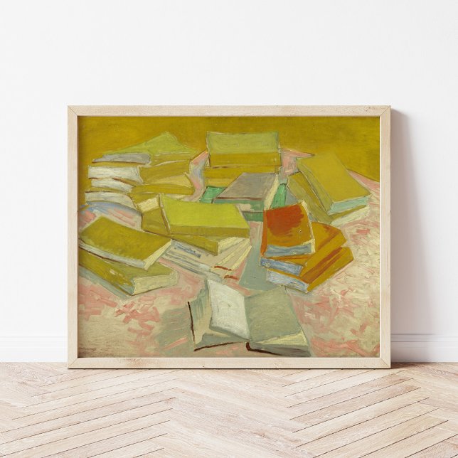 Póster Montones de novelas francesas | Vincent Van Gogh (Subido por el creador)
