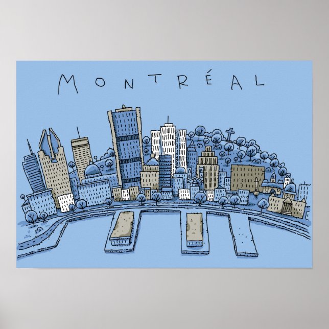 Póster Montreal (Frente)
