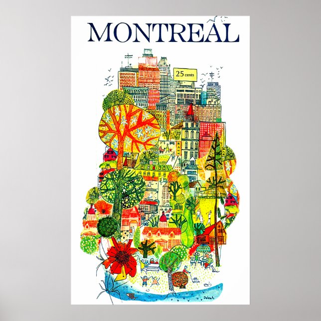 Póster Montreal (Frente)