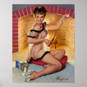 Póster Montura de Fiesta de Marshmellow