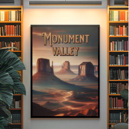 Póster Monument Valley Arizona