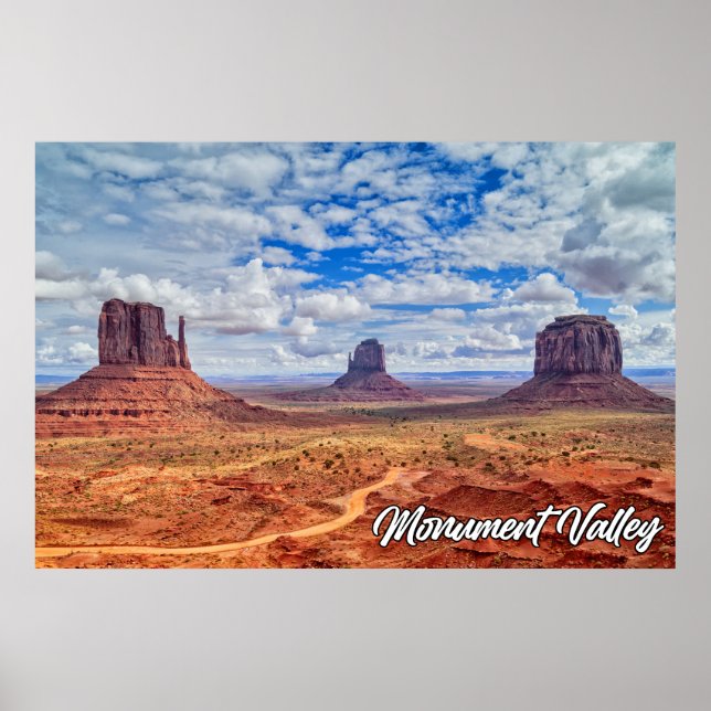 Póster Monument Valley, Arizona, Estados Unidos (Frente)