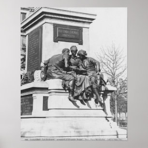 Póster Monumento a Alexandre Dumas Pere