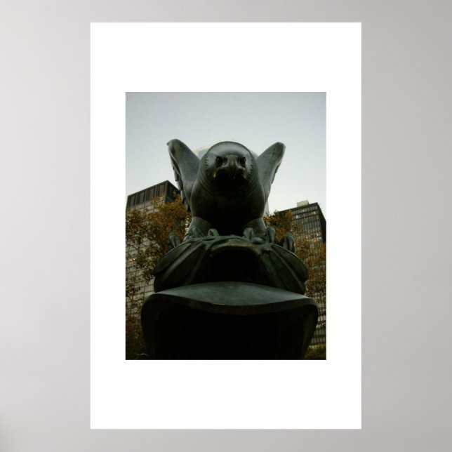 Póster Monumento a Eagle (Frente)