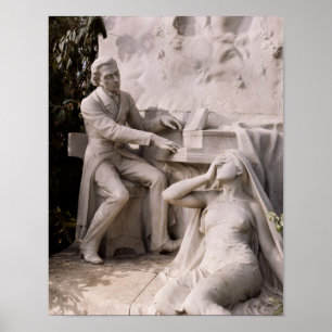 Póster Monumento a Frederic Chopin