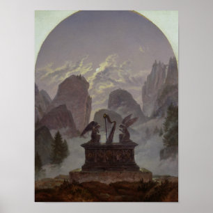 Póster Monumento a Goethe