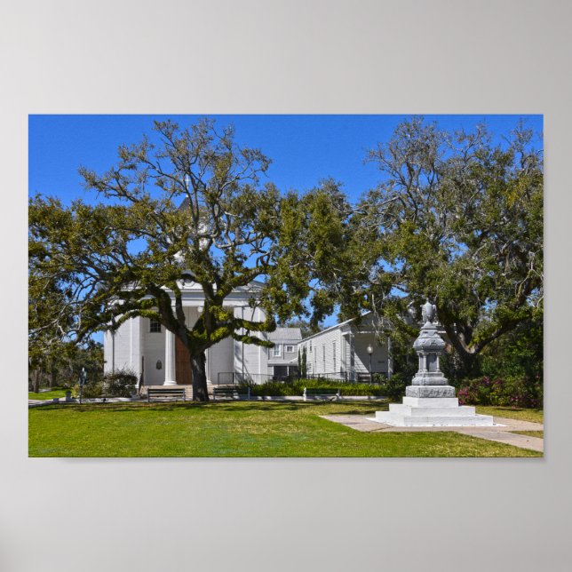 Póster Monumento a Gorrie e Iglesia (Frente)