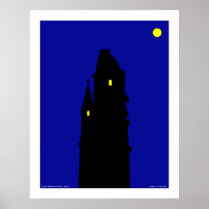 Póster Monumento a Kaiser Wilhelm - para lienzo