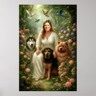 Póster Monumento a Karen Ann Baker-Taylor