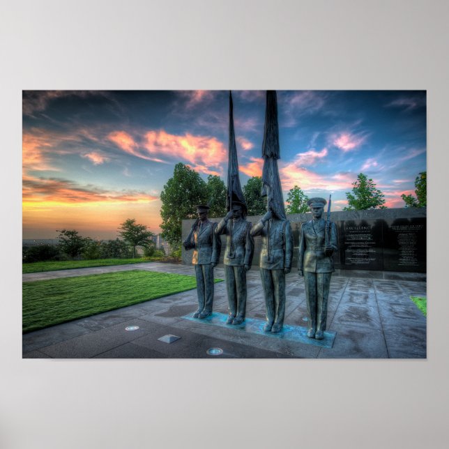 Póster Monumento a la Fuerza Aérea (Frente)