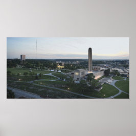 Póster Monumento a la Libertad y Edificio BMA, Kansas Cit