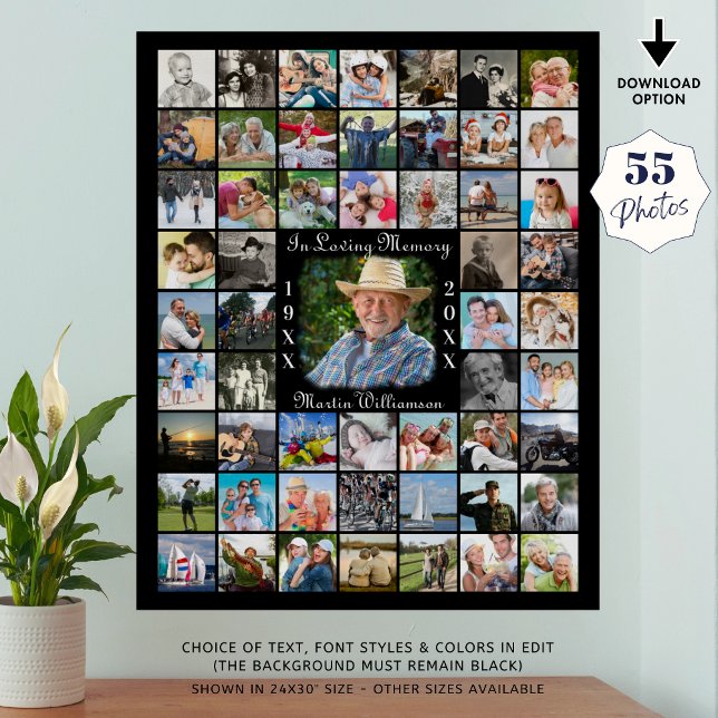 Póster Monumento a la MEMORIA DE AMOR 55 Collages de foto (Subido por el creador)