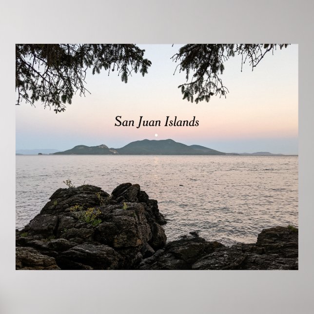 Póster Monumento a las Islas San Juan (Frente)