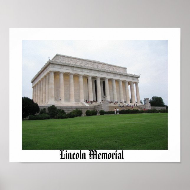 Póster Monumento a Lincoln (Frente)