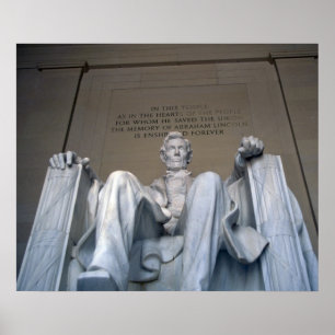 Póster Monumento a Lincoln