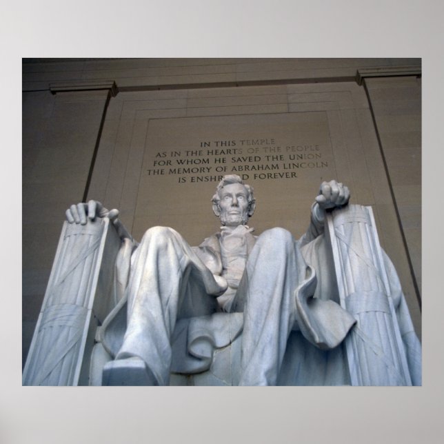 Póster Monumento a Lincoln (Frente)