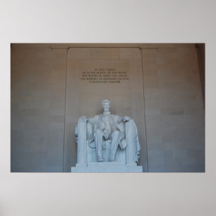 Póster Monumento a Lincoln