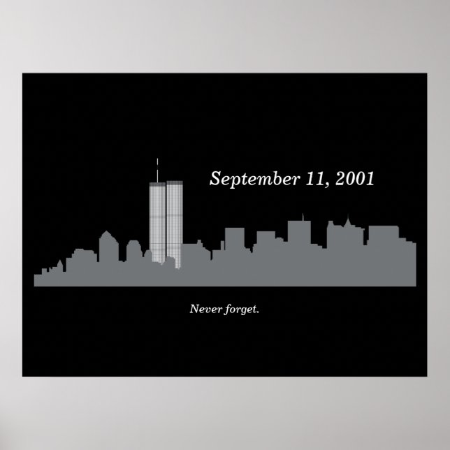 Póster Monumento a los vectores 9/11 (Frente)