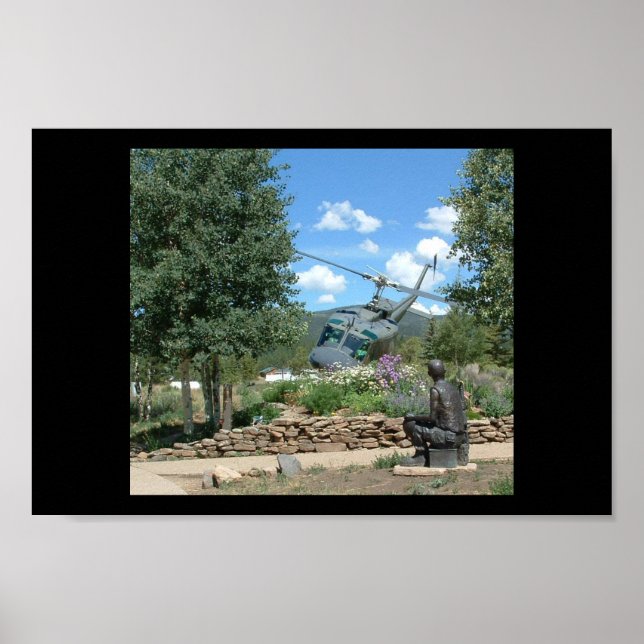 Póster Monumento a los Veteranos de Vietnam (Frente)