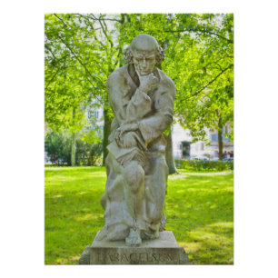 Póster Monumento a Paracelso en Salzburgo