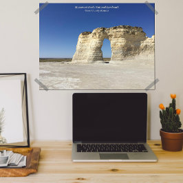 Póster Monumento a Rocas