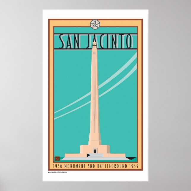 Póster Monumento a San Jacinto-Poster (Frente)