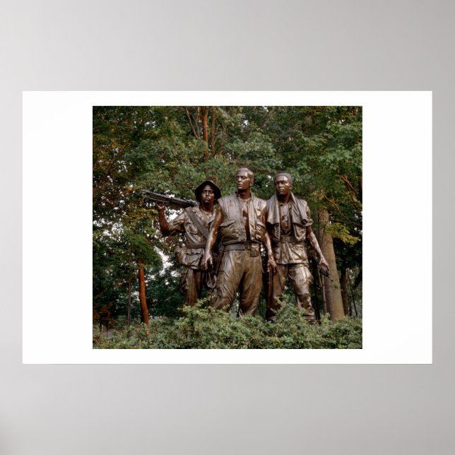Póster Monumento a Vietnam (Frente)
