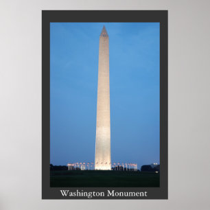 Póster Monumento a Washington