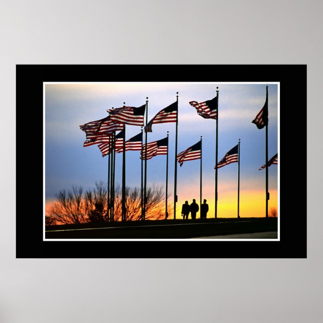 Póster Monumento a Washington (Frente)