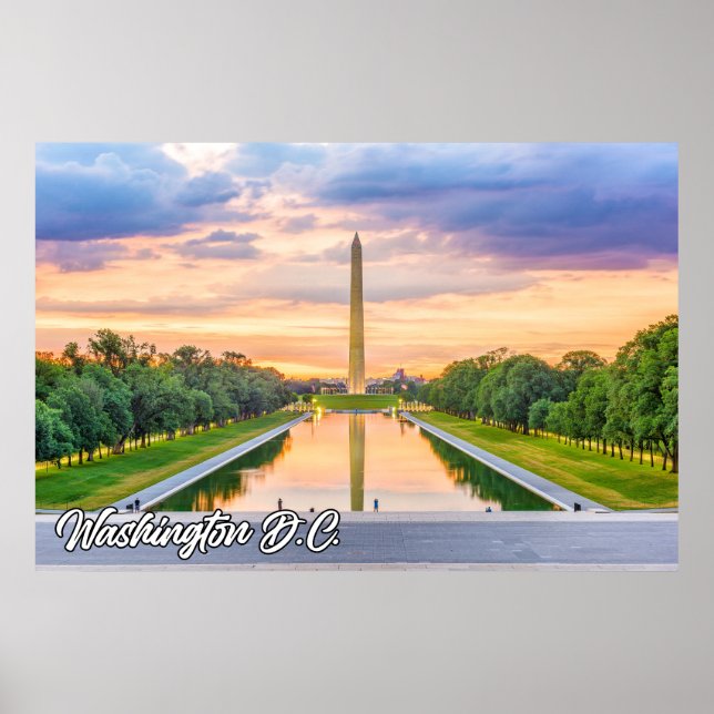 Póster Monumento a Washington, Washington, D.C. (Frente)