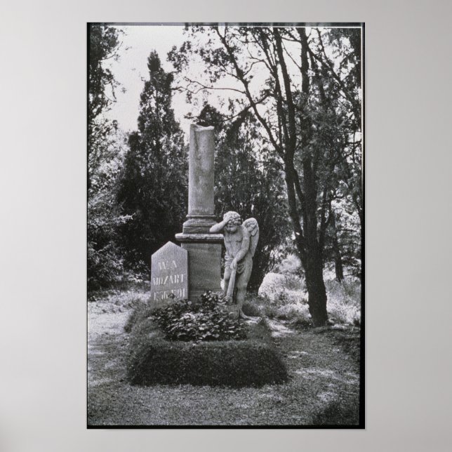 Póster Monumento a Wolfgang Amadeus Mozart (Frente)