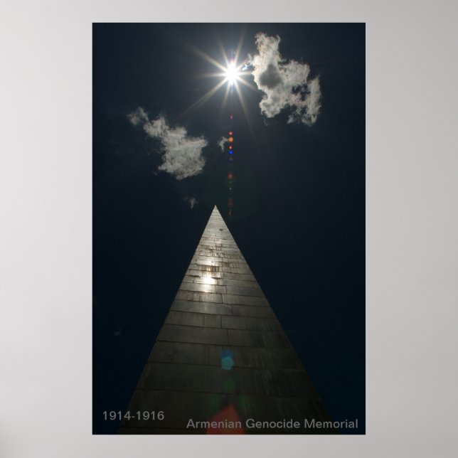 Póster Monumento al Genocidio Armenio (Frente)