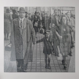 Póster Monumento al Holocausto Judío (Denkmal), Berlín (j