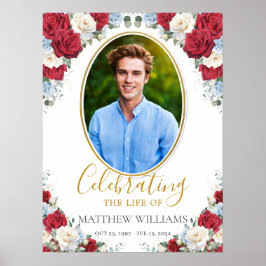 Póster Monumento conmemorativo del funeral de la imagen f