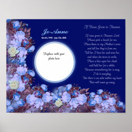 Póster Monumento conmemorativo - madre - Rosas de IF crec