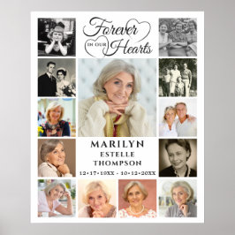 Póster Monumento conmemorativo para siempre en nuestro co