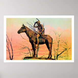 Póster Monumento de la época El Scout, Kansas City MO