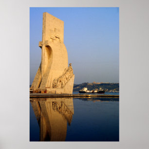 Póster Monumento de los descubrimientos de Portugal