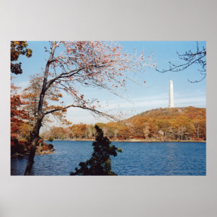 Póster Monumento de punto alto