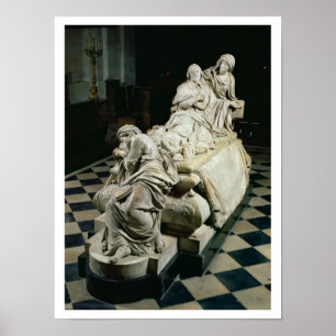 Póster Monumento funerario a Armand-Jean du Plessis, Card