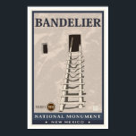 Póster Monumento nacional a la Bandelier 1<br><div class="desc">Viaja por nuestros parques nacionales</div>