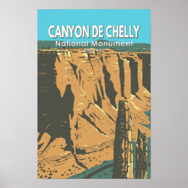 Póster Monumento Nacional Canyon De Chelly