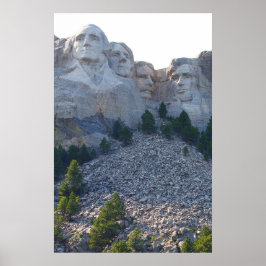 Póster Monumento Nacional del Monte Rushmore, Dakota del 