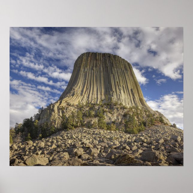 Póster Monumento Nacional Devils Tower (Frente)