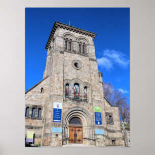 Póster Monumento nacional Meetinghouse del peregrino