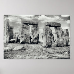 Póster Monumento prehistórico de Stonehenge