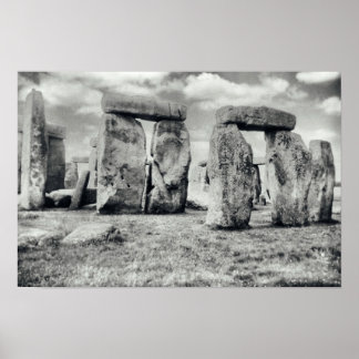 Póster Monumento prehistórico de Stonehenge