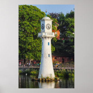 Póster Monumento Scott - Lago Roath Park, Poster de Cardi