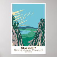 Monumento volcánico nacional de Newberry Oregon Vi